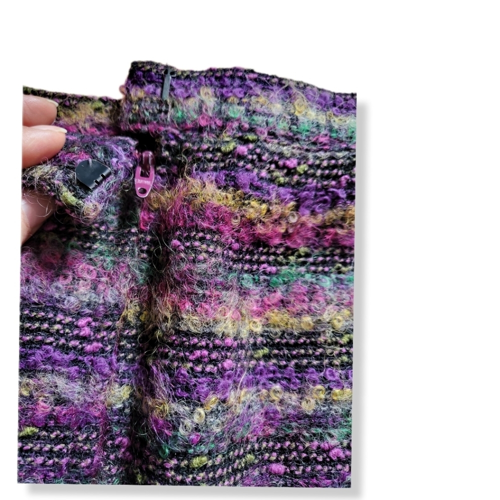 VINTAGE Unbranded Wool Mini - Picture 3 of 3